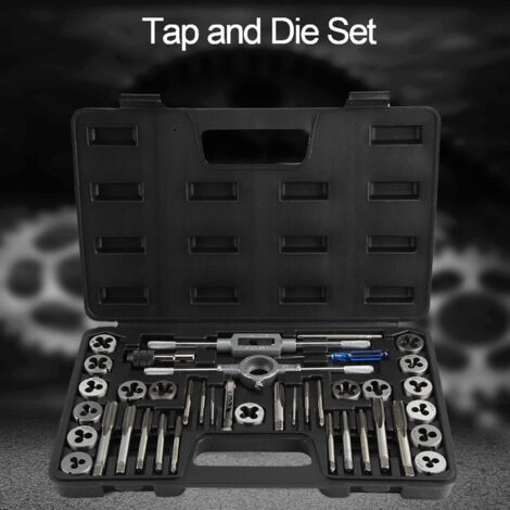 Coffret De Tarauds Et Filières BGS Technic - Du M2 Au M18 - Pour Filetages Fins Et Spéciaux