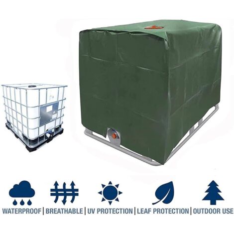 Collecteur Eau De Pluie Rectangulaire Housse De Protection Pour Réservoir IBC 1 000 L, Protection UV Et Anti Poussiere 116 X 100 X 120 Cm Vert 96244429 Reservoir Eau De Pluie 1000l Collecteur Eau De Pluie Rectangulaire Housse De Protection Pour Réservoir IBC 1 000 L, Protection UV Et Anti Poussiere 116 X 100 X 120 Cm Vert 96244429 Reservoir Eau De Pluie 1000l