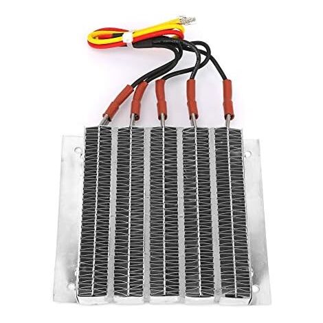 1000W Température Constante Radiateur Électrique Ondulé avec Câble pour Chambre de Bureau(02-48V)