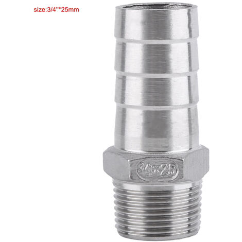 Raccord Réducteur Acier Inox SS304 - 19-38 Mm Vers 50,5 Mm - 3 Colliers Serrage - Qualité Alimentaire - 6