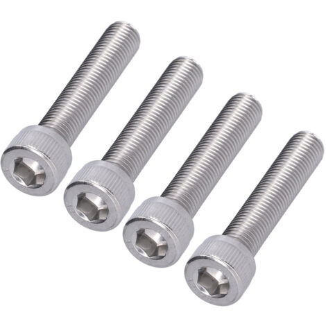 Lot De 30 Vis Inviolables M4x12mm – Acier Inox 304 – Tête Cylindrique 6 Pans