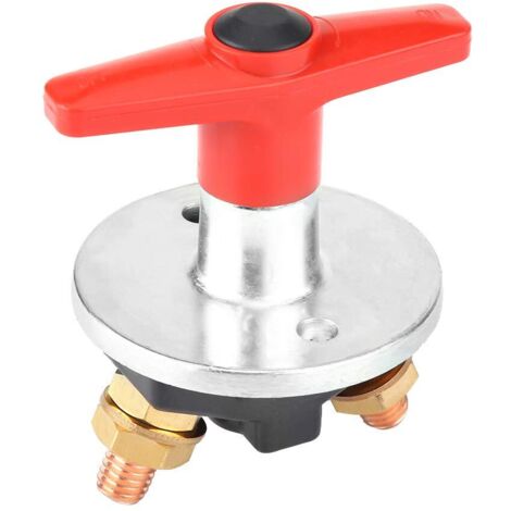 Interrupteur De Coupure Batterie 12V 500A – étanche Et Robuste, Idéal Pour Voiture, Bateau, Camping-car, Camion - 8