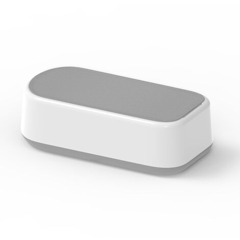 Nettoyeur à ultrasons professionnel pour bijoux et lunettes, fonctionnement à un seul bouton, nettoyage, son 46 kHz et portable