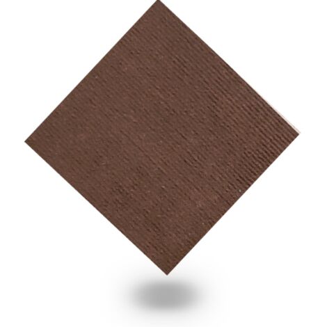 Dalles de moquette individuelles antistatiques et insonorisantes Can Can Marron 28 x 28 cm