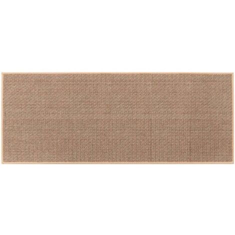 Tapis de cuisine lavable et antidérapant, couleur jute (1 pièce pour 44 x 120 cm) (1/5)