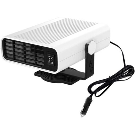 Dégivreur portable pour voiture Dégivreur de pare-brise de voiture Chauffage de pare-brise 2 en 1 Chauffage de voiture Ventilateur de pare-brise Dégivreur avec chauffage et refroidissement