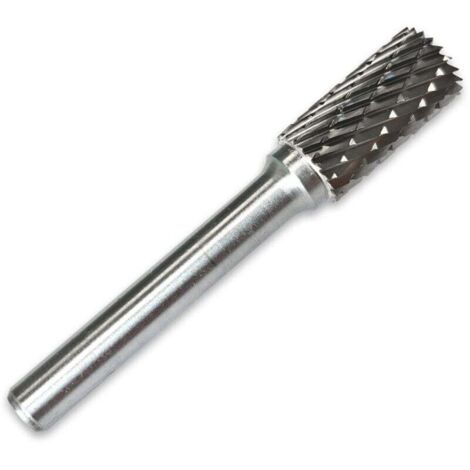 Fraise cylindrique en carbure de tungstène avec pointe de coupe