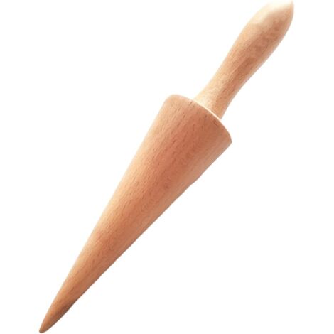 Appareil à cornets de glace en bois, rouleau à cornets en bois, outil de pâtisserie portable, gaufrier pour hôtels et cuisines