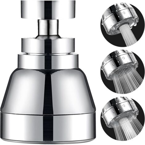 Mousseur de robinet économiseur d'eau, Aérateur pour robinet de cuisine, orientable à 160° et rotatif à 360°