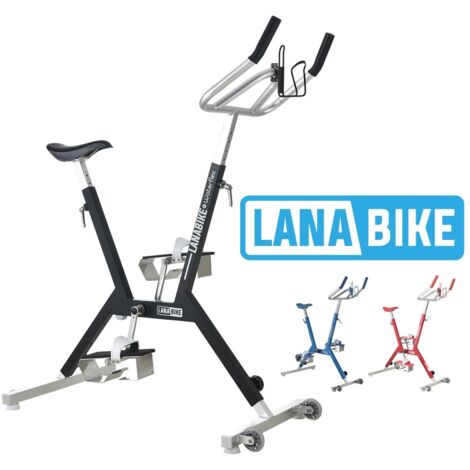 Aquabike Aluminium Lanabike Waterflex 9.5kg - Cadre aluminium anodisé - Musculation/Aquafitness