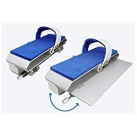 Pedalset für Aquabike AQUA DOUBLE SPEED Waterflex - Blau - Coloris Bleu