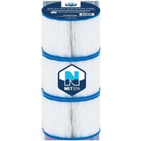 Set di 3 cartucce di filtrazione NetSpa Spa - Ø 10,4 cm x H 8cm -150 ply - Purificazione/Manutenzione dell'acqua - Qualità dell'acqua - Set di 3