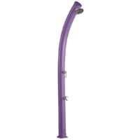 Doccia solare da esterno Jolly 25L Formidra 233x15x16,5 cm- Alluminio rosa - Pediluvio, soffione e miscelatore - - Rosa