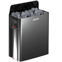 Poêle HARVIA Wall Black Modèle 9.0kW sans unité de contrôle