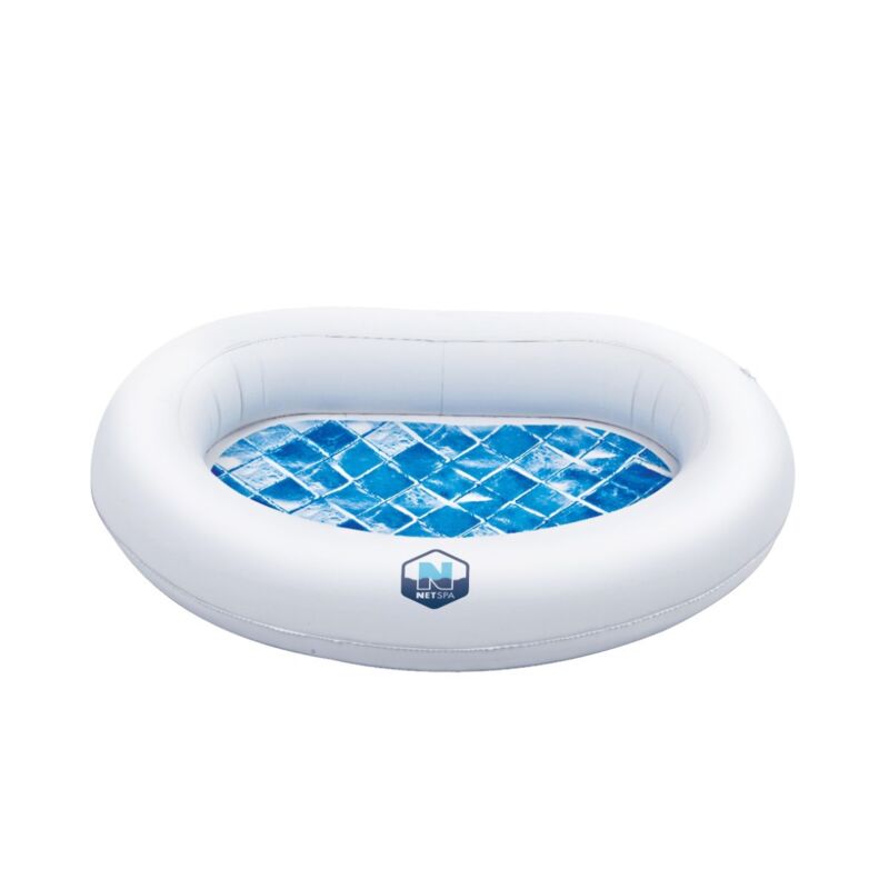 Aufblasbares Pool Fußbad – Tragbares Fußbad 60x60x12 Cm, Blau, Für Sauberen Pooleintritt | Ideal Für Camping & Outdoor