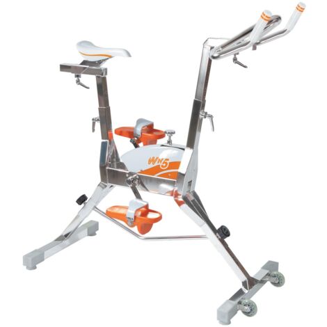 Aquabike - Ulta Sport - Click & Turn - Edelstahlrahmen - Wasser 1.10m bis 1.60m - 22.9kg - Eloxiert - Waterflex WR5