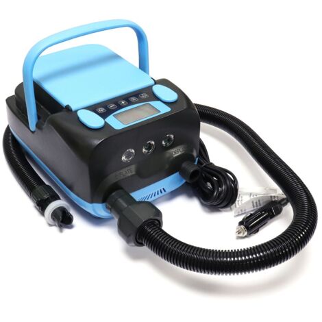 SUP/Kayak/Anexo 10 min Bomba eléctrica Starpump S9 Batería integrada - Toma de 12V - Auto Stop - Pantalla LCD