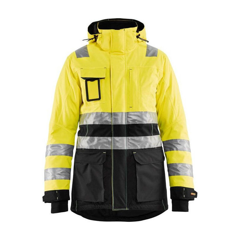 Parka da lavoro invernale alta visibilità da donna Blaklader Class 3 Giallo  / Nero XXXL