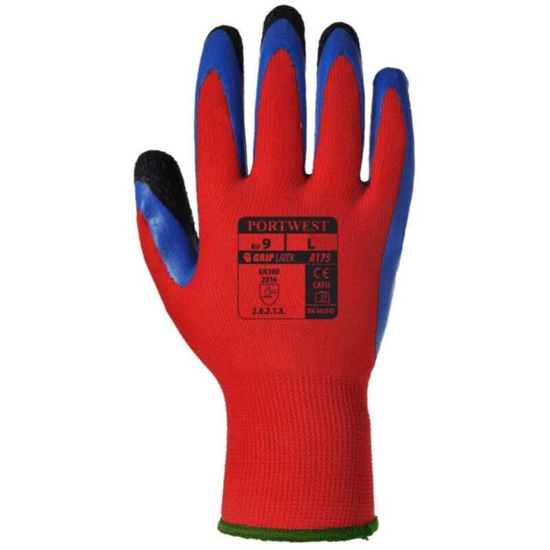 Guanti per la manipolazione Portwest DUO-FLEX Rosso 9