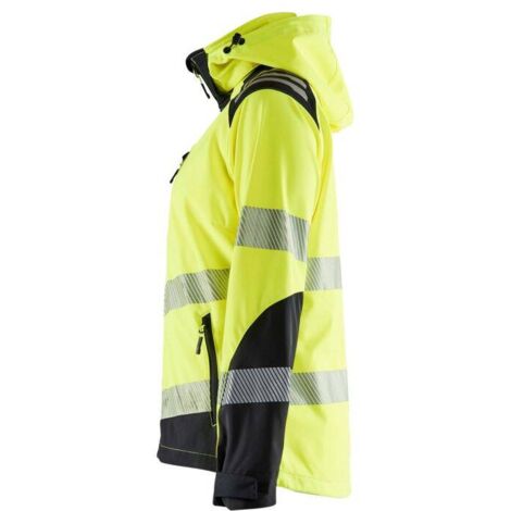 Giacca da lavoro softshell ad alta visibilità BLAKLADER DA DONNA Giallo /  Nero XXL