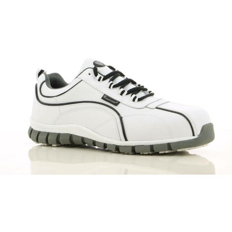 Scarpe Antinfortunistiche Fagum-Stomil Taglia 47 - Bianco/Blu, Suola Antiscivolo - Foto 8