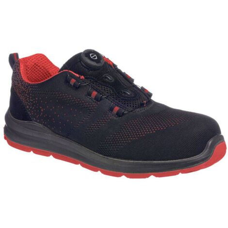 SCARPE ANTINFORTUNISTICHE LEWER 35 S3 SRC HRO NERO/ROSSO 43. Misura 43