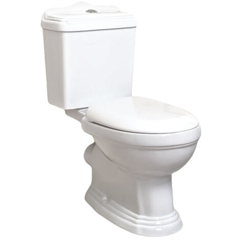 Sanitario WC di stile retrò ABERY in ceramica (1/4)