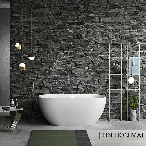 Vasca freestanding LISBON bianca Opaca 160 cm