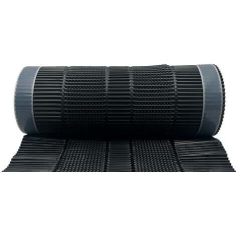 Sottocolmo Ventilato Alluminio – Nero – 1 pezzo