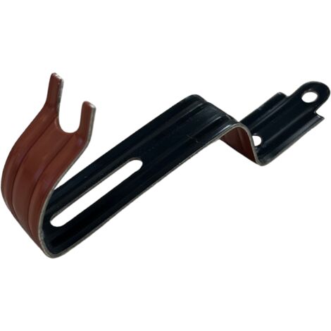 Gancio Fermacolmo per Tegola Liscia, Rosso Mattone – 100 pezzi