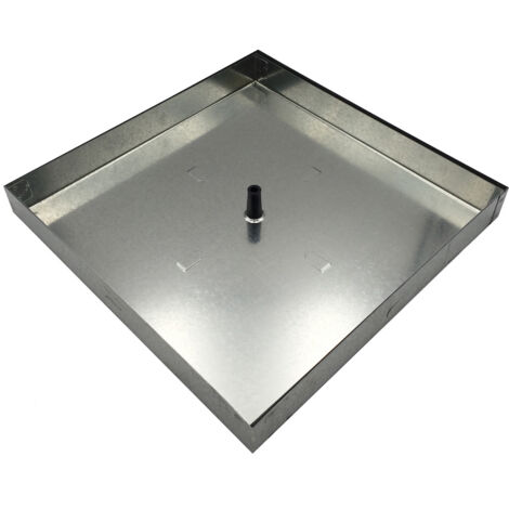 Sigillo Zincato Leggero con Telaio – 33 x 33 cm – 1 pezzo