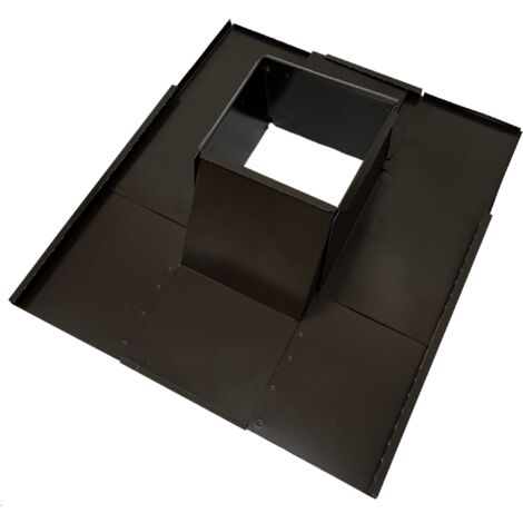 Conversa Chiusa Preverniciata Tegola Piana – da 50 x 50 a 80 x 80 cm – 1 pezzo
