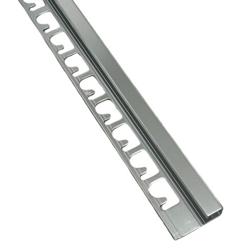 Profilo Rivestimento Prosquare Alluminio Lucido – 10 mm