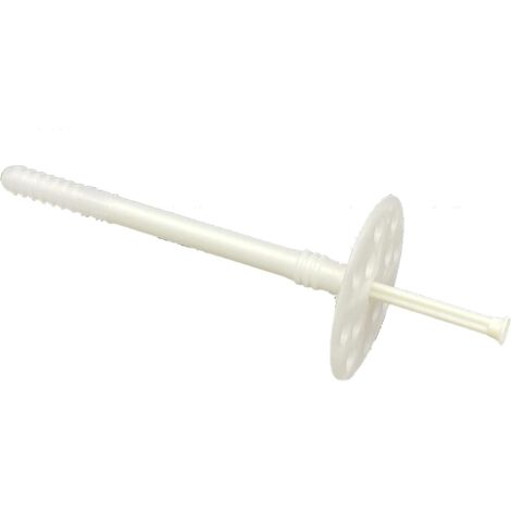 Tassello Cappotto a Fungo con Chiodo in Plastica – 180 mm – 250 pezzi