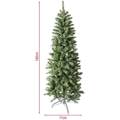 Rebecca Mobili Künstlicher Weihnachtsbaum, 180 cm, realistisch, Tanne 