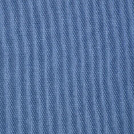 HOMESCAPES Einfarbiger Baumwollstoff blau – Meterware, 150 cm breit