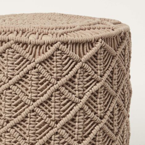 Housse de pouf carrée extensible pour pouf de rangeent - 40 x 40/45 x