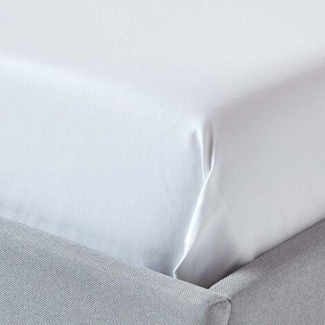Mattress-Homes Bettlaken King-Size – 100% ägyptische Baumwolle, 300 Fadenzahl, Kühl & Atmungsaktiv, Weiß