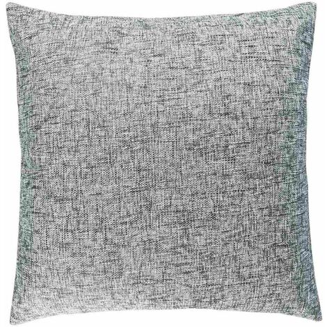HOMESCAPES Bouclekissen dunkelgrau  45 x 45 cm (1/5)