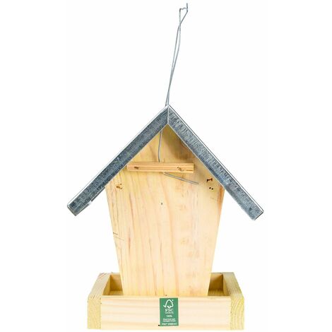 BERTONI Mooshütte Aus Holz & Kork – Handgefertigte Deko-Hütte Für Garten, Balkon Oder Fensterbank