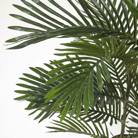 HABO Knstliche Palme 90-120 Cm  Riesige Kunstpalme Im Topf, Tropische  Dekoration Fr Innen & Auen Kunstpflanze Outdoor Wetterfest