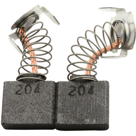 Lot de 2 balais de charbon 7x18x16mm – Arrêt automatique pour protection outil – Compatible Makita Scie 5903R