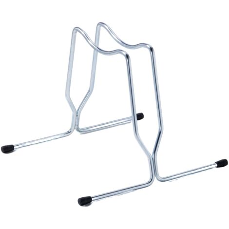Porta Bici A Terra ANDRYS 1 Posto Verniciato Rosso – Ruote Girevoli ART.1001 R