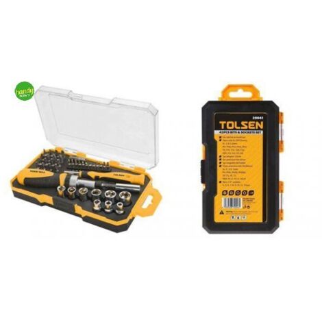 SET 42PZ CACCIAVITE A CRICCHETTO CACCIAVITE DI PRECISIONE TOLSEN (1/2)