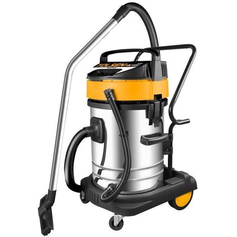 BIDONE ASPIRAPOLVERE E LIQUIDI 2X1000W 70 LT TOLSEN