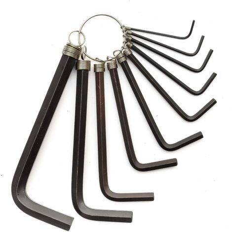 SET 10PZ CHIAVINI ESAGONALI LINEA ECO TOLSEN (1/4)