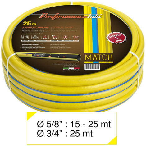 TUBO MATCH 4 STRATI 5/8 25 MT  ALMAPLAST 25 mt