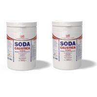 2X1KG SODA CAUSTICA SCAGLIE STASA GLI SCARICHI , SVERNICIA E NON DANNEGGIA CHEMICA SOLUTIONS
