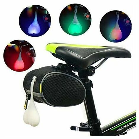 Bike Bullet Rücklichter Bike Heart Warnlichter Essential LED Egg Night  Light Wasserdicht - Grün