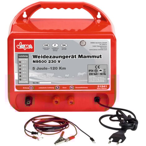 Electrificateur de clôture Mammut N9500 230 V - 2/5 Joule